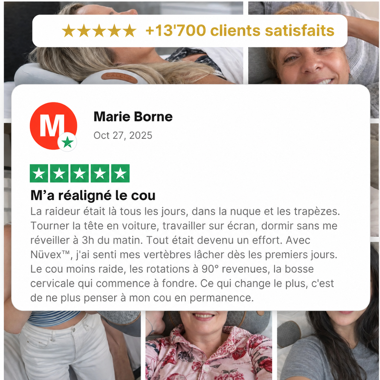 Nüvex™ Triple-Action Cervical Alignment Massager