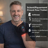 Nerivol Red650™ – Wrap de thérapie cellulaire à lumière rouge pour l'arthrose